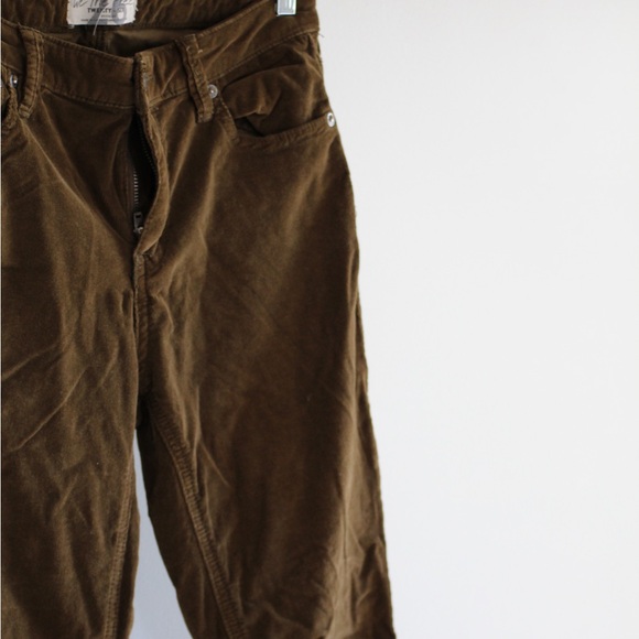 Free people green/Brown Corduroy Pants - Picture 2 of 5